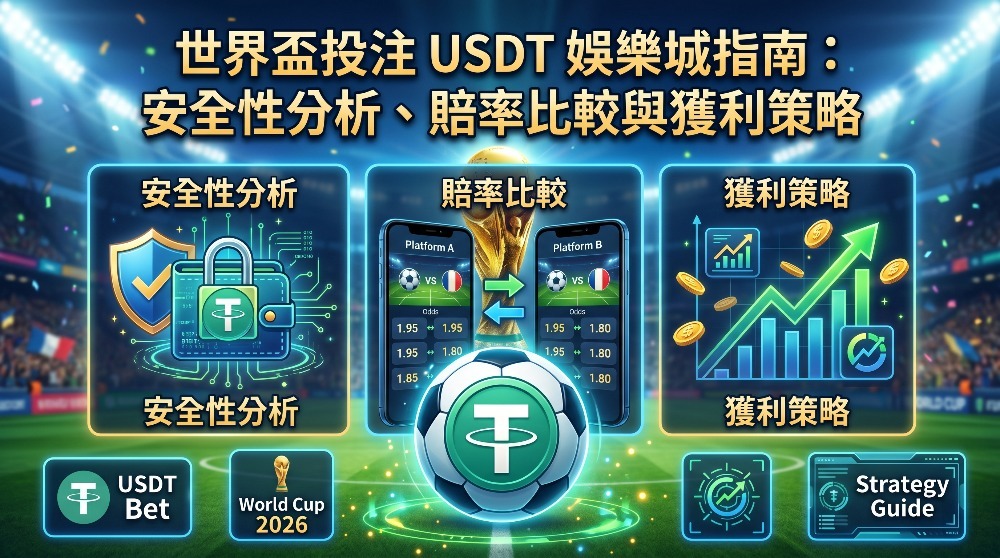 世界盃投注USDT娛樂城指南：安全性分析、賠率比較與獲利策略